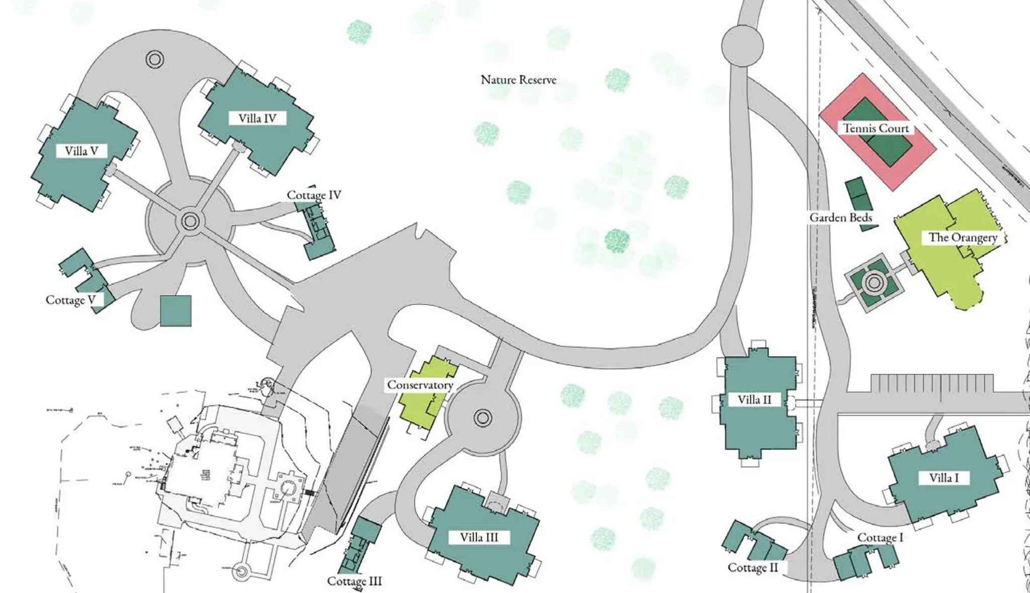 Kensington Gardens site plan